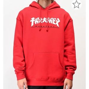 thrasher white sweatshirt